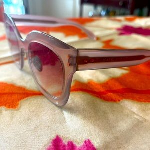 Isabel Marant pink sunglasses